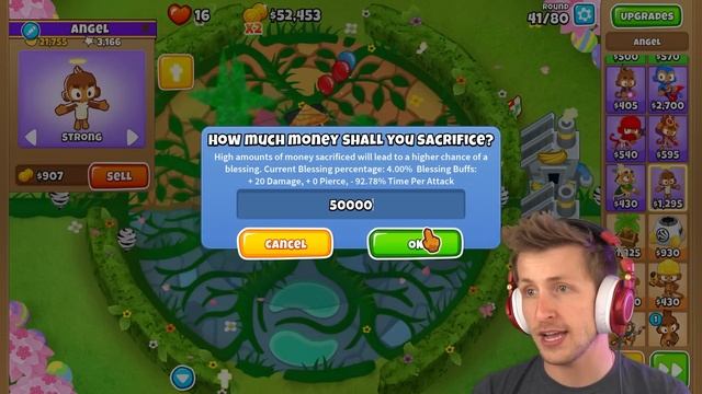 The Angel Monkey?! | Sun God's Gift in BTD 6! смотреть онлайн