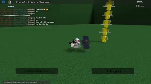 Roblox | Script Showcase | Ban Hammer смотреть онлайн