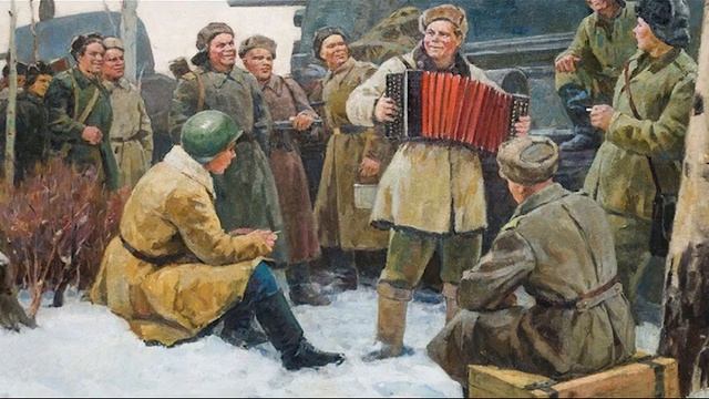 Александр Твардовский. Василий Тёркин. Гармонь смотреть онлайн