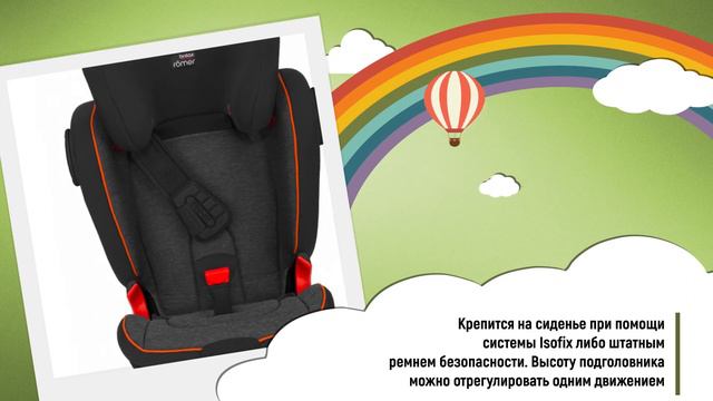 Автокресло Britax Roemer Kidfix / обзор детского автомобильного кресла смотреть онлайн