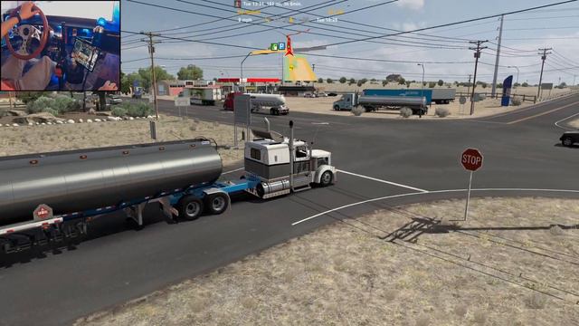Westernstar 4900 delivering a load of diesel to Lubbock! - ATS / PNG 1.09 / Logitech G923 смотреть онлайн