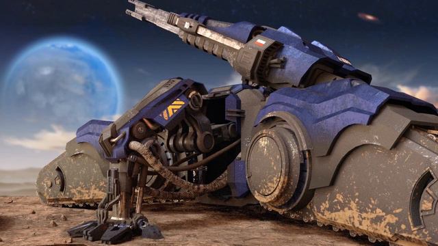 THE TANK -starcraft siege tank animation смотреть онлайн