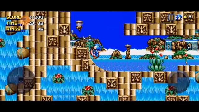 Sonic the Hedgehog Megamix Mania Demo (Android) смотреть онлайн