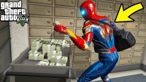 ЧЕЛОВЕК ПАУК ОГРАБИЛ БАНК НА 1.000.000$ В ГТА 5 МОДЫ! ОБЗОР МОДА В GTA 5 ВИДЕО MODS