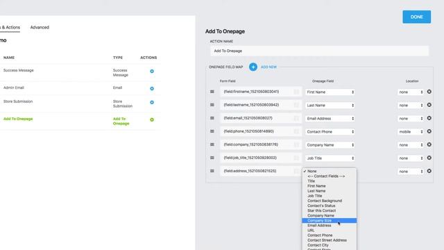 OnePage CRM for Ninja Forms смотреть онлайн