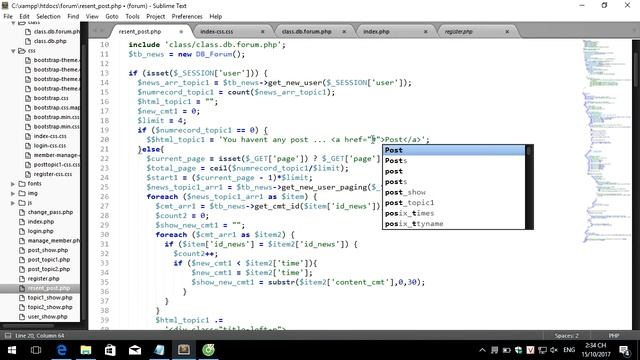 Create Forum Use PHP and Bootstrap Part 82 смотреть онлайн