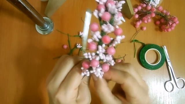 МК Ободок для волос. Простой способ создания ободка на праздник или подарок. смотреть онлайн