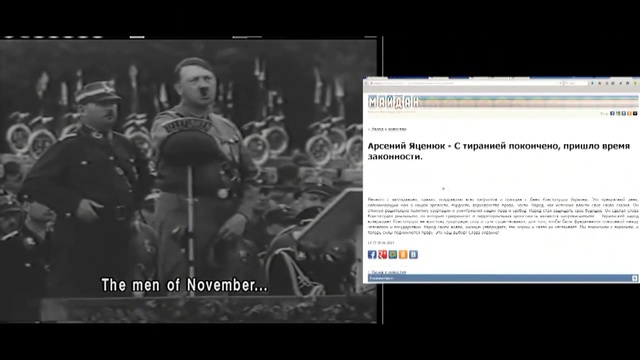Обыкновенный фашизм. Киев-Берлин - 78 лет спустя...