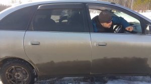 Toyota Nadia/Ipsum/Picnic/Gaia/Тойота Надя/Ипсум/Пикник/Гайя 4wd в снегу. 20190324 133923