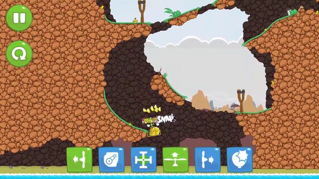 Bad piggies fighting angry birds in The road to El porkado смотреть онлайн
