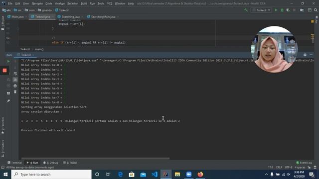 Searching dan Sorting menggunakan Java (Algoritma Struktur Data) смотреть онлайн