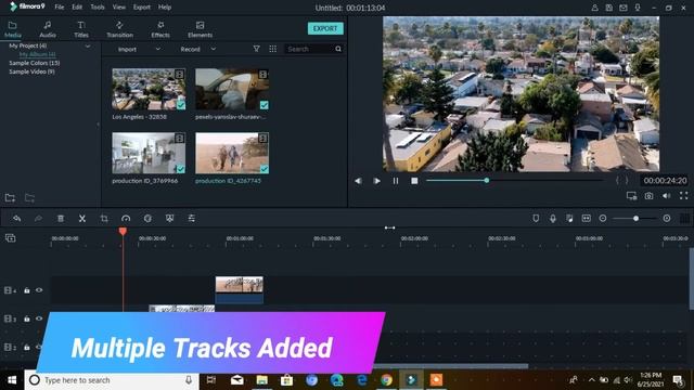 Add Multiple Audio and Video Tracks in Wondershare Filmora - Tutorial #20 - Full Course смотреть онлайн