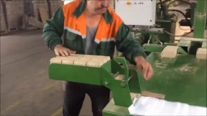 Производство брикета RUF из отходов фанерного производства / RUF briquettes from plywood waste