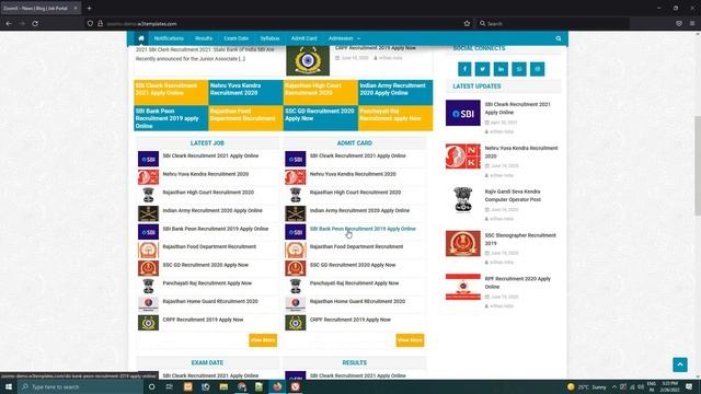 Best WordPress Theme For Job Portal Introduction ZoomX Theme WP Job Theme Sarkari Result mp4 смотреть онлайн