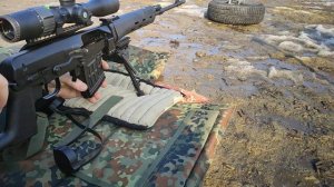 Пули БПЗ 11.5 грамм 7.62х54 - отстрел с Тигра