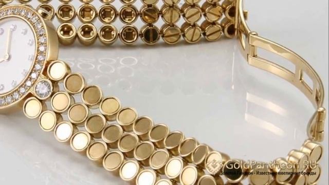Женские золотые часы с бриллиантами Harry Winston 2787 смотреть онлайн
