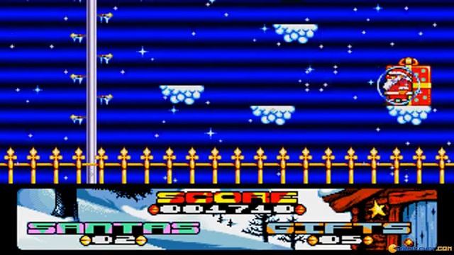 Santas Xmas Caper gameplay (PC Game, 1993) смотреть онлайн