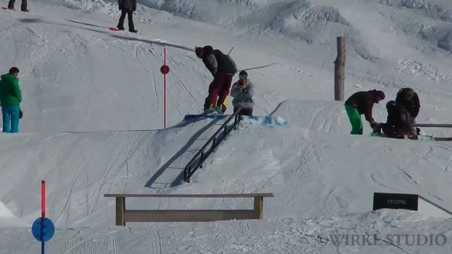 Франция, январь 2012, Авориаз, сноупарк, Snowborders69 смотреть онлайн