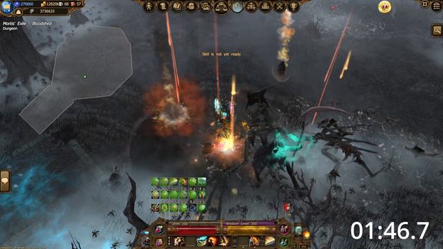 MORTIS SOLO Bloodshed 3min 10s | Warrior | Drakensang Online