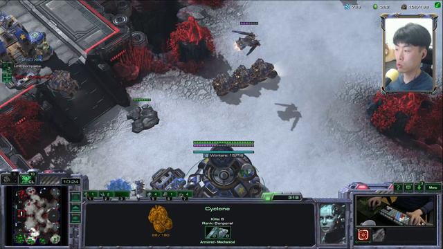 Raven Cyclone vs Bio - Crank's Variety StarCraft 2 смотреть онлайн