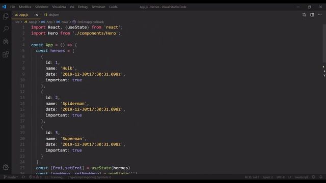 6-INSTALLARE JSON SERVER PARTE1 смотреть онлайн