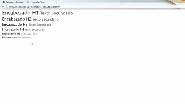 Curso BOOTSTRAP desde 0 016 Tipografia y Textos смотреть онлайн