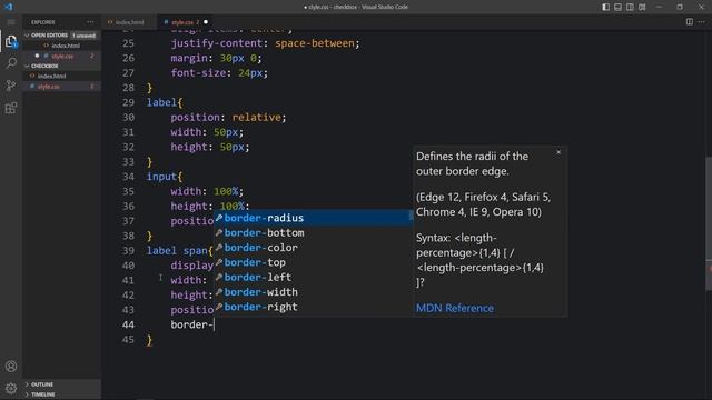 How To Make Custom Checkbox Using HTML And CSS | Animated Check Box For Website смотреть онлайн