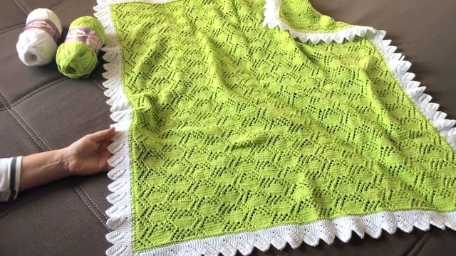 Детский плед спицами АНОНС | Kids Plaid Knitting ANNOUNCEMENT