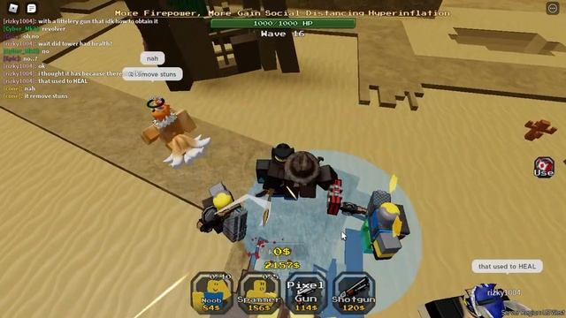 Trying and beating Pixel Gun Tower Defense - Roblox смотреть онлайн