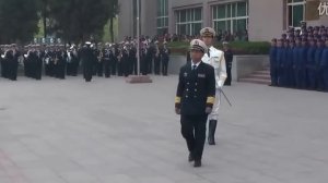 Daily training Chinese naval honor guard 2（仪仗队的日常）
