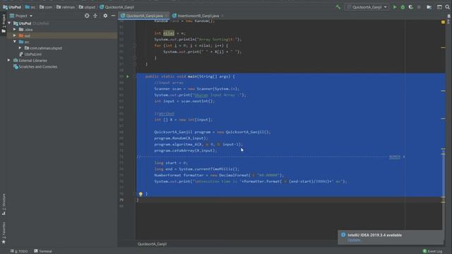 UtsPsd D UtsPsd src com rahman utspsd QuicksortA Ganjil java IntelliJ IDEA 2020 04 23 22 4 смотреть онлайн