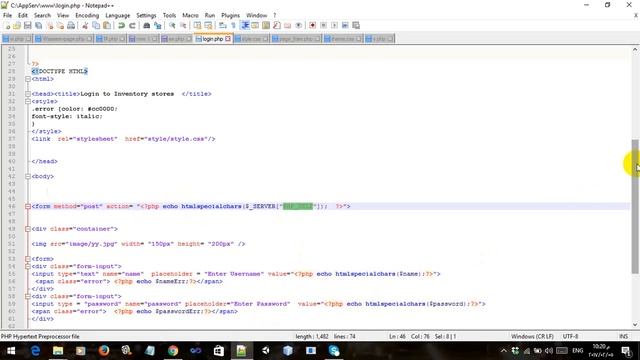 validation and header in php смотреть онлайн