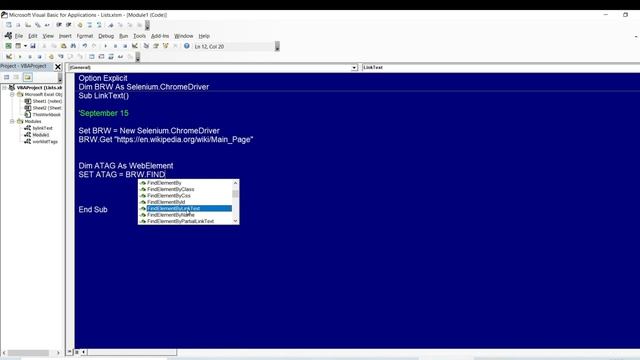 How to load website with current date using Selenium - bylinktext method смотреть онлайн