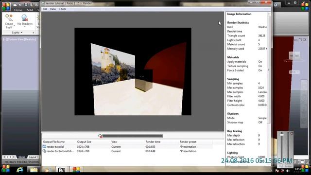 Render camera setup final output and print in autocad смотреть онлайн