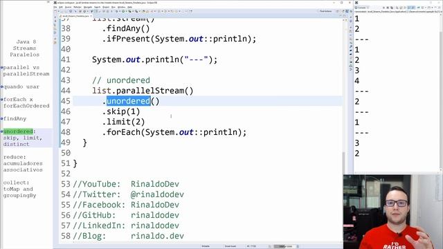 ACELERE seus STREAMS! Torne-os PARALELOS! смотреть онлайн