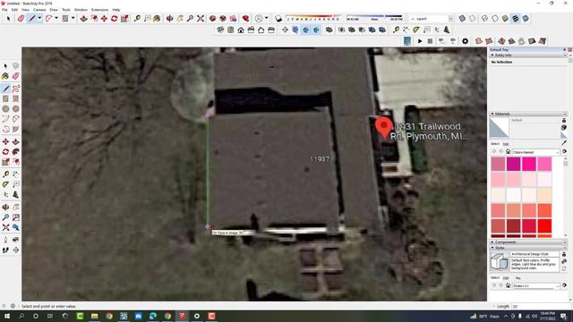how to take measurement from google map,earth in SketchUp/ how to design with out plan or plot plan смотреть онлайн