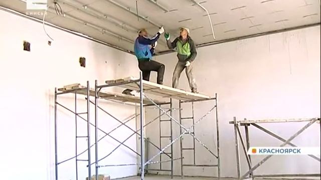 Капремонт в красноярской школе №49 планируют завершить до конца года смотреть онлайн