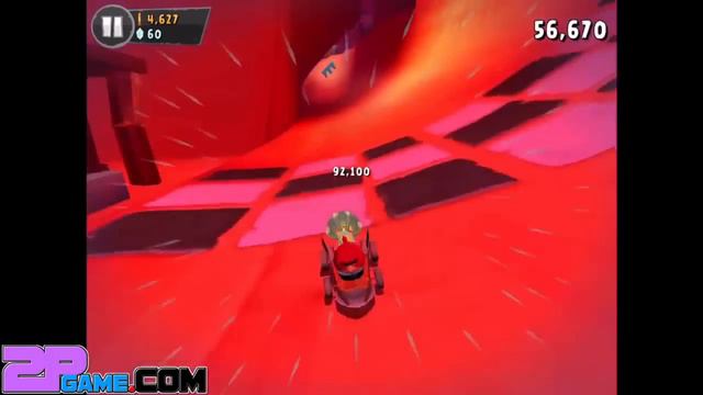 Angry Birds Go! STUNT TRACK 3 Race Time Boom Fruit Splat 2 Walkthrough [IOS] смотреть онлайн