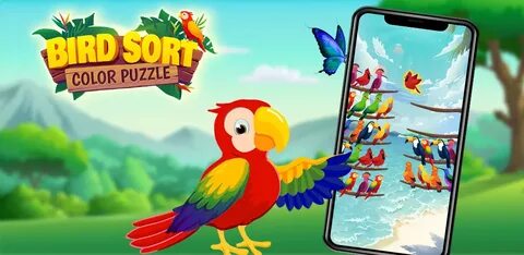 Игра Bird Sort Puzzle - оригинальная головоломка. смотреть онлайн