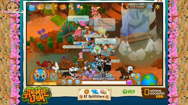 Cookieswirlc Animal Jam Online Game Play with Cookie Fans !!!! Random Fun Party Video смотреть онлайн
