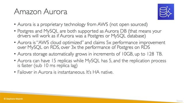 09 - AWS Fundamentals RDS + Aurora + ElastiCache смотреть онлайн
