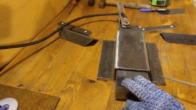 Тиски из швеллера своими руками с размерами. Лучшие тиски для гаража. DIY vise workshop. смотреть онлайн