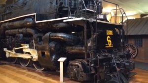 Allegheny Class Locomotive on display inside the Henry Ford Museum in Dearborn.