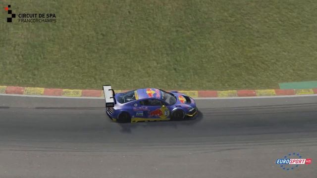 Assetto Corsa - Spa - Helicopter Cameras (Audi R8) смотреть онлайн