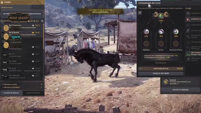 Black desert Horse enchanting DOOM :O смотреть онлайн