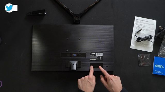Onn 22 Inch Computer Monitor Unboxing смотреть онлайн