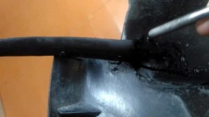 Паяем пластик квадроцикла: подножки и крылья