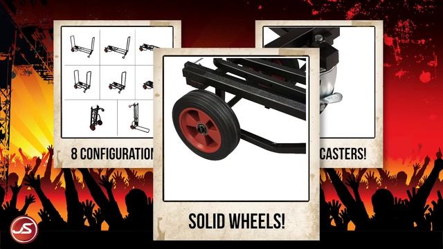 Ultimate Support JS-KC90 Adjustable Karma Cart смотреть онлайн