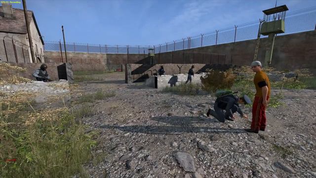 DayZ StandAlone Побег из "Тюрмы" Ролевая игра Ивент смотреть онлайн