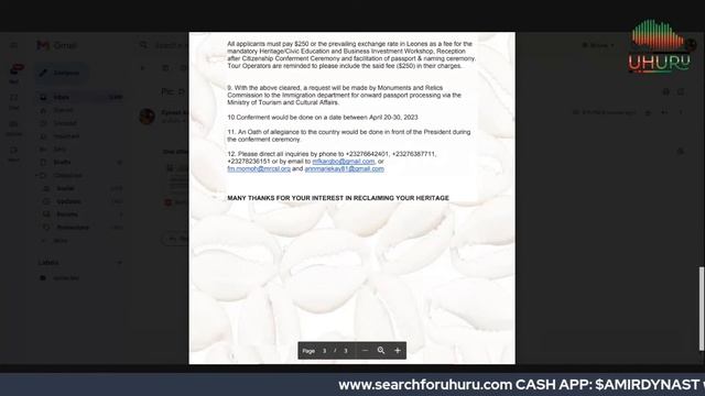 Sierra Leone Citizenship Tour Announcement For April смотреть онлайн